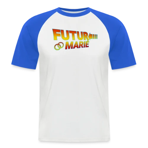 Futur Marié Style Cinéma - T-shirt baseball manches courtes Homme