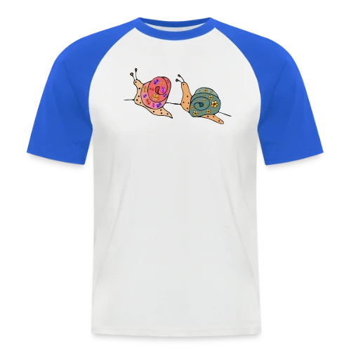 L'Escargot Chic - T-shirt baseball manches courtes Homme