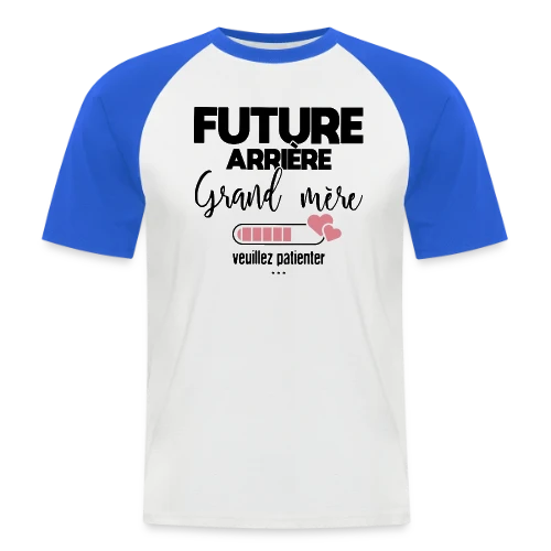 Future Arrière-Grand-Mère : La Belle Annonce - T-shirt baseball manches courtes Homme