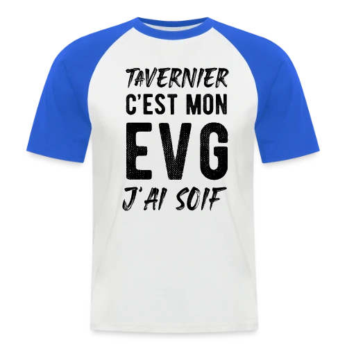 EVG Tavernier J'ai Soif - T-shirt baseball manches courtes Homme