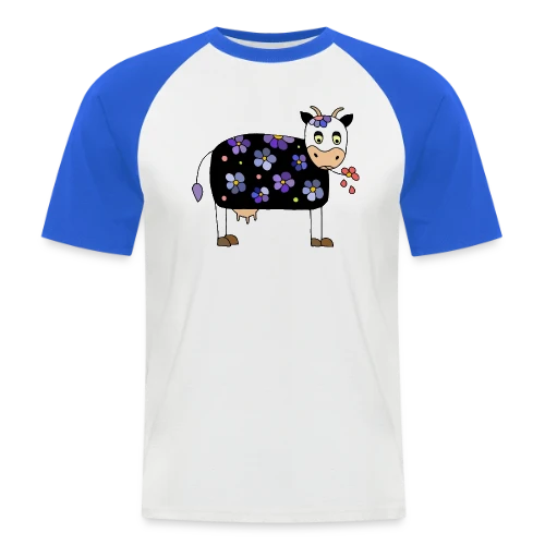 La Vache Rigolote - T-shirt baseball manches courtes Homme