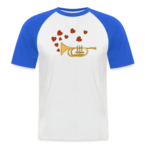 Mélodie Instrumentale - T-shirt baseball manches courtes Homme