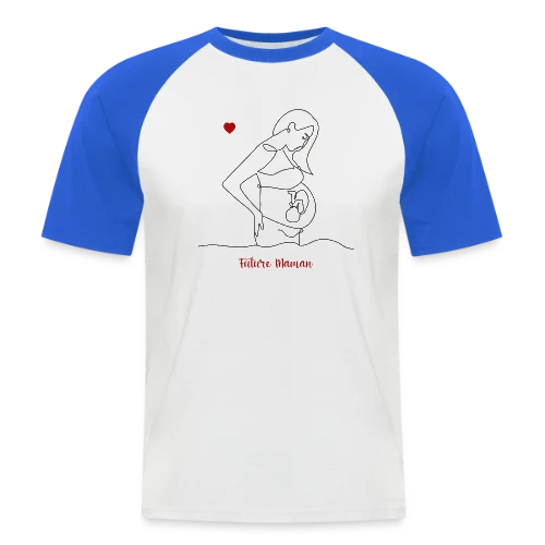 Future Maman : Douce Attente - T-shirt baseball manches courtes Homme