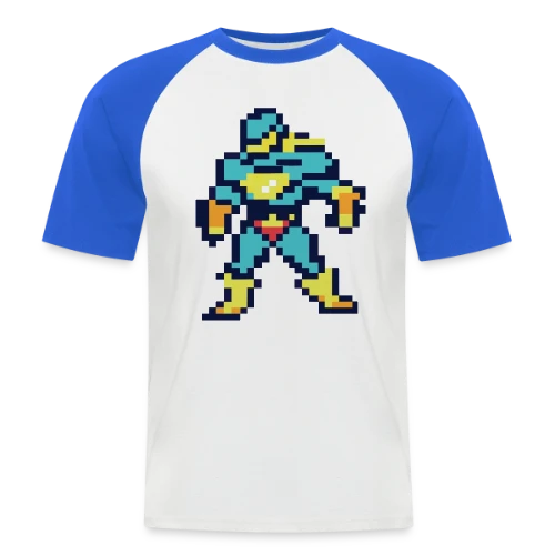 Super-Héros Rétro Sammy - T-shirt baseball manches courtes Homme