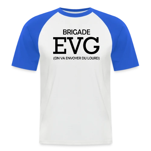 Brigade EVG On Va Envoyer Du Lourd - T-shirt baseball manches courtes Homme