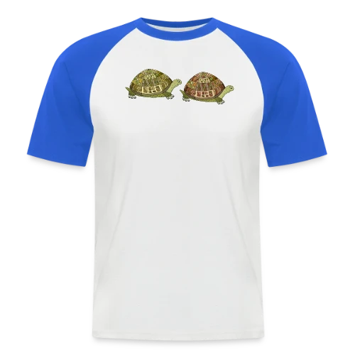Tortue Élégante - T-shirt baseball manches courtes Homme