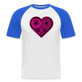 Maquette de T-shirt baseball manches courtes Homme « Libéré de la Douleur » à imprimer et personnaliser