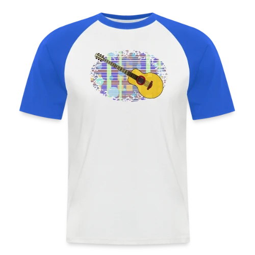Mélodie Guitare - T-shirt baseball manches courtes Homme