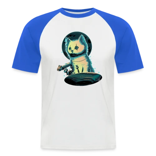 Le Protecteur Félin - T-shirt baseball manches courtes Homme