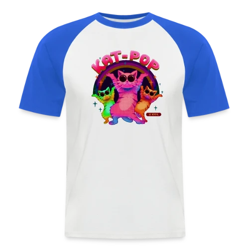 K-Pop Félins en Folie - T-shirt baseball manches courtes Homme