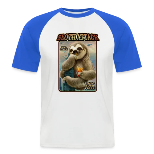 Assaut du Paresseux Géant : Chapitre 1 - T-shirt baseball manches courtes Homme