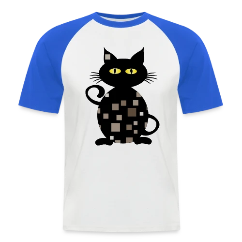 Mon Adorable Chat - T-shirt baseball manches courtes Homme