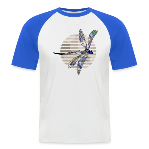Libellule Enchantée - T-shirt baseball manches courtes Homme