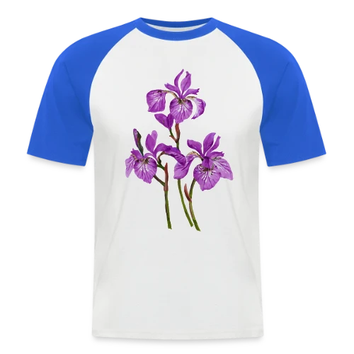 Éclat Floral - T-shirt baseball manches courtes Homme