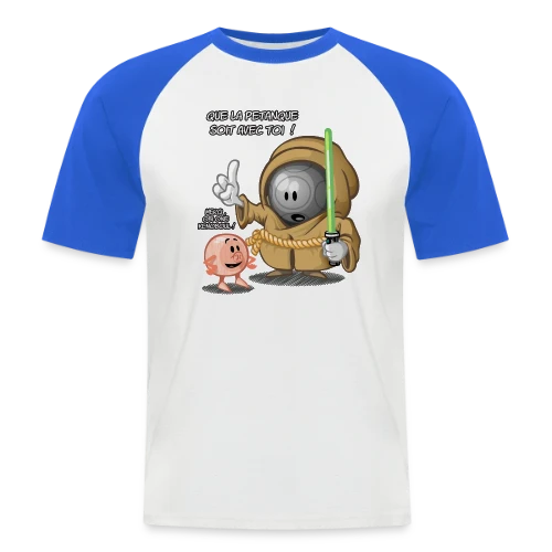 Que la pétanque soit avec toi ! - T-shirt baseball manches courtes Homme