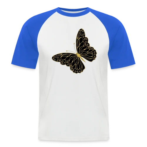 Papillon Élégant - T-shirt baseball manches courtes Homme