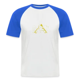 Maquette de T-shirt baseball manches courtes Homme « Hacker - Le Maître du Code » à imprimer et personnaliser
