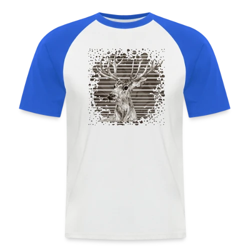 Esprit Cerf Majestueux - T-shirt baseball manches courtes Homme