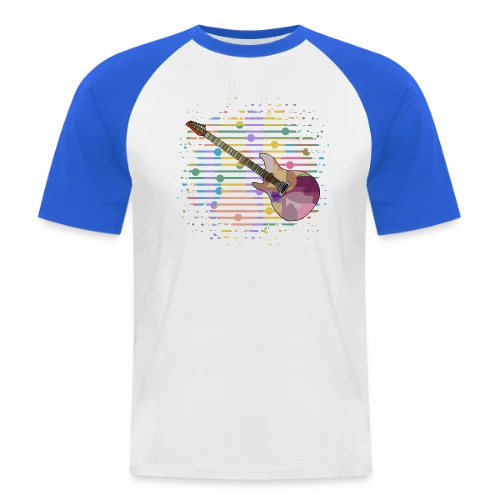 Guitare Passion - T-shirt baseball manches courtes Homme