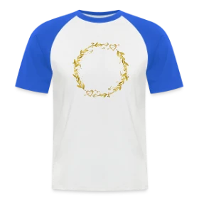 Maquette de T-shirt baseball manches courtes Homme « Témoin de la Mariée : T-shirt EVJF pour Demoiselle d'Honneur » à imprimer et personnaliser