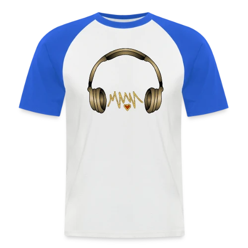 Casque Audio Style Urbain - T-shirt baseball manches courtes Homme