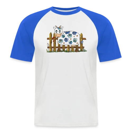 La Vache Rigolote - T-shirt baseball manches courtes Homme