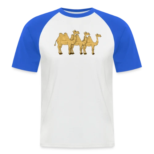 Chameau du Désert Stylé - T-shirt baseball manches courtes Homme