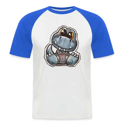 P'tit Dino Mignon - T-shirt baseball manches courtes Homme