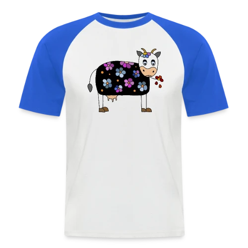 La Vache Rigolote - T-shirt baseball manches courtes Homme