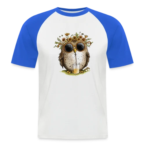 Chouette Cool et Limonade - T-shirt baseball manches courtes Homme