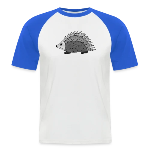 L'Hérisson Malicieux - T-shirt baseball manches courtes Homme
