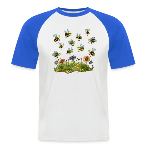 Monde des Insectes - T-shirt baseball manches courtes Homme
