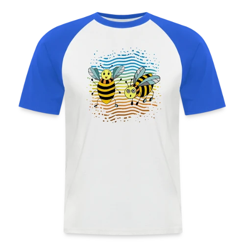 Le Royaume Fascinant des Insectes et Petites Bêtes - T-shirt baseball manches courtes Homme