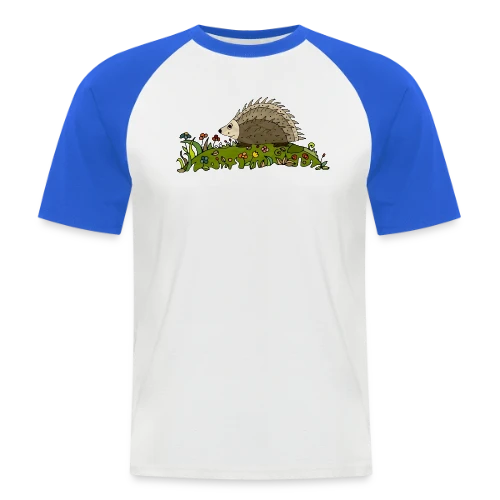 L'Hérisson Adorable - T-shirt baseball manches courtes Homme