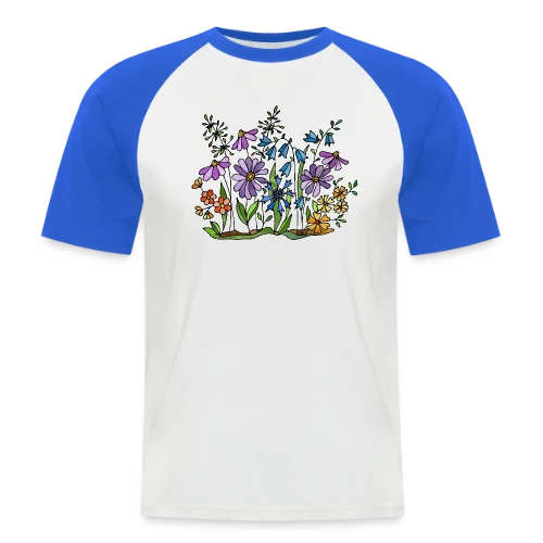 Numéro Mystère 2239 - T-shirt baseball manches courtes Homme