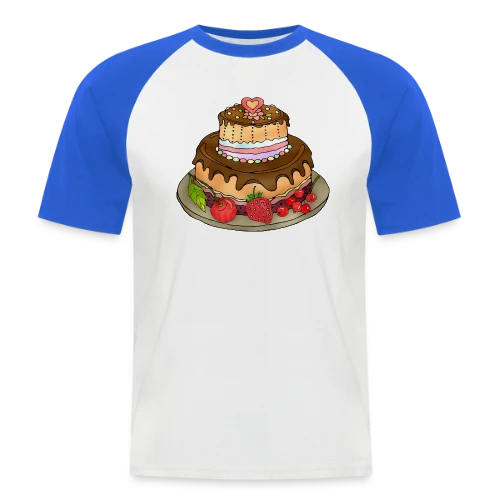 Code Mystère 4101 - T-shirt baseball manches courtes Homme