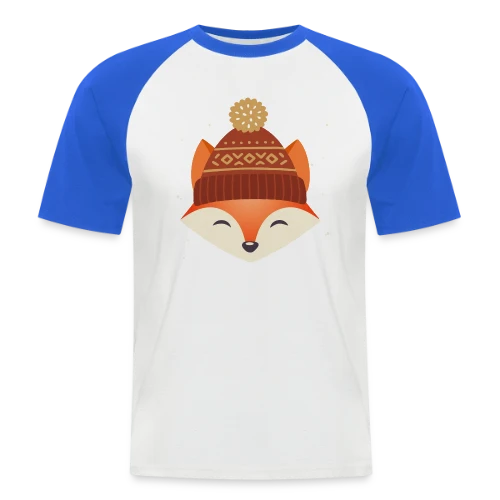T-shirt Renard Urbain au Bonnet Stylé - T-shirt baseball manches courtes Homme