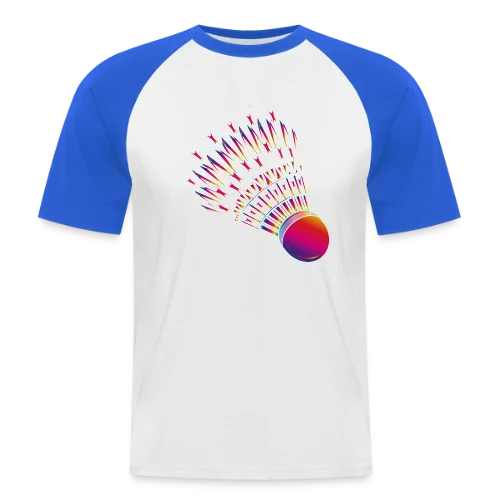 Volant de Badminton Vibrant - T-shirt baseball manches courtes Homme