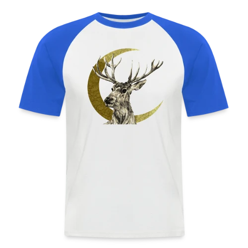 Numéro 4886 : L'Énigme Stylisée - T-shirt baseball manches courtes Homme