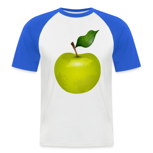 Pomme Verte Éclatante - T-shirt baseball manches courtes Homme