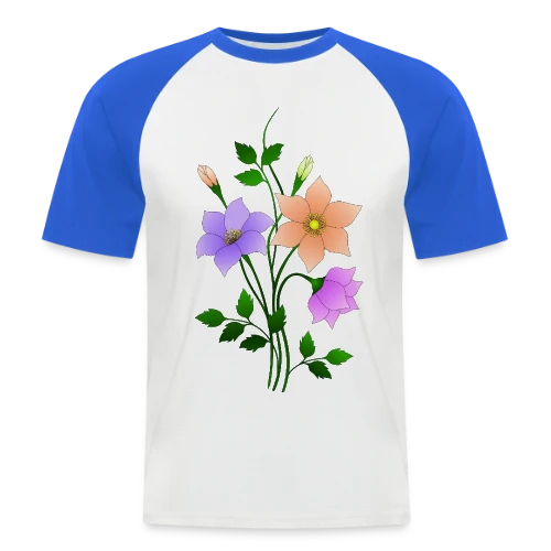 Signature Numérique 3738 - T-shirt baseball manches courtes Homme