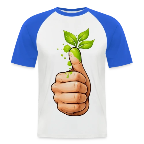 Le Pouce Vert - T-shirt baseball manches courtes Homme