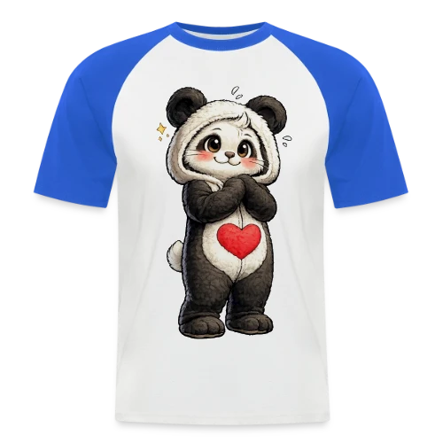 Panda en Combinaison Stylée - T-shirt baseball manches courtes Homme