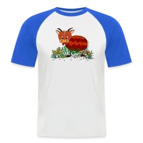 Maquette de T-shirt baseball manches courtes Homme « L'Élégance Numérique 851 » à imprimer et personnaliser