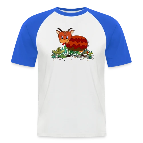L'Élégance Numérique 851 - T-shirt baseball manches courtes Homme