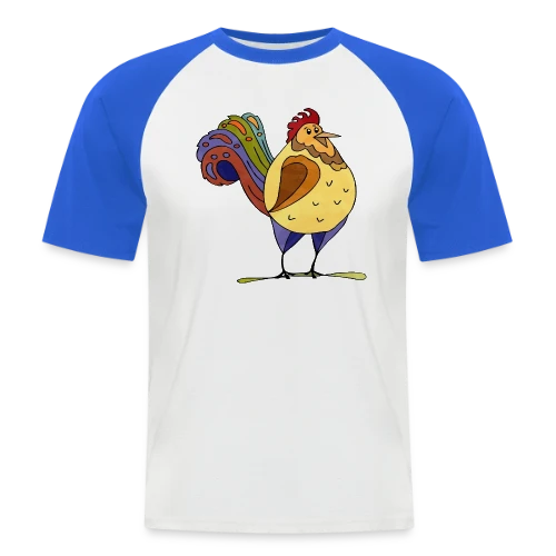 Énigme Numérique 4194 - T-shirt baseball manches courtes Homme