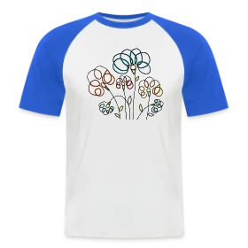 Maquette de T-shirt baseball manches courtes Homme « L'Énigme du 4189 » à imprimer et personnaliser