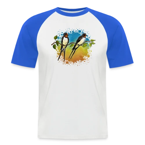 Numéro Mystique 4195 - T-shirt baseball manches courtes Homme