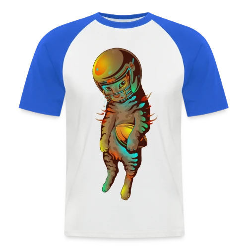 Félin Touchdown - T-shirt baseball manches courtes Homme