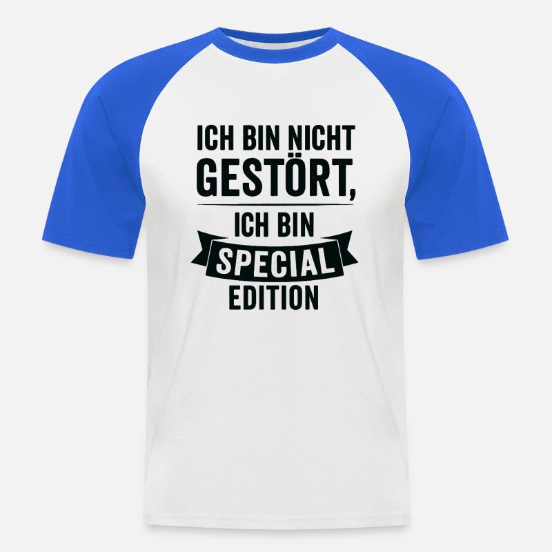 I'm Special Edition - Men's Baseball T-Shirt - white/royal blue